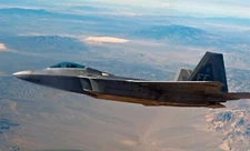 F22 Area 51 Flyover GLOSSY POSTER PICTURE PHOTO PRINT BANNER 14295