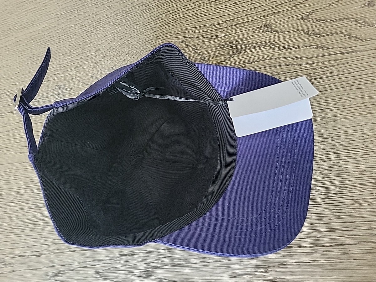 Salvatore Ferragamo Blue Gancini Baseball Cap New With Tags Salvatore Ferragamo Blue Gancini Baseball Cap New With Tags