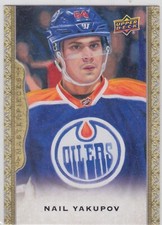 14/15 MASTERPIECES..NAIL YAKUPOV..SP..CARD # 138..OILERS..FREE COMBINED SHIPPING