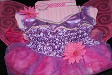 Jakks Pacific Who's That Girl Fairy Dress w/ Wings Purple 4-6X