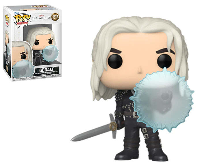 Funko POP! The Witcher Geralt (Shield) 1317 | eBay