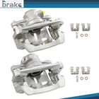 2Pcs Rear Disc Brake Calipers w/ Bracket For 2016 - 2021 SUBARU CROSSTREK