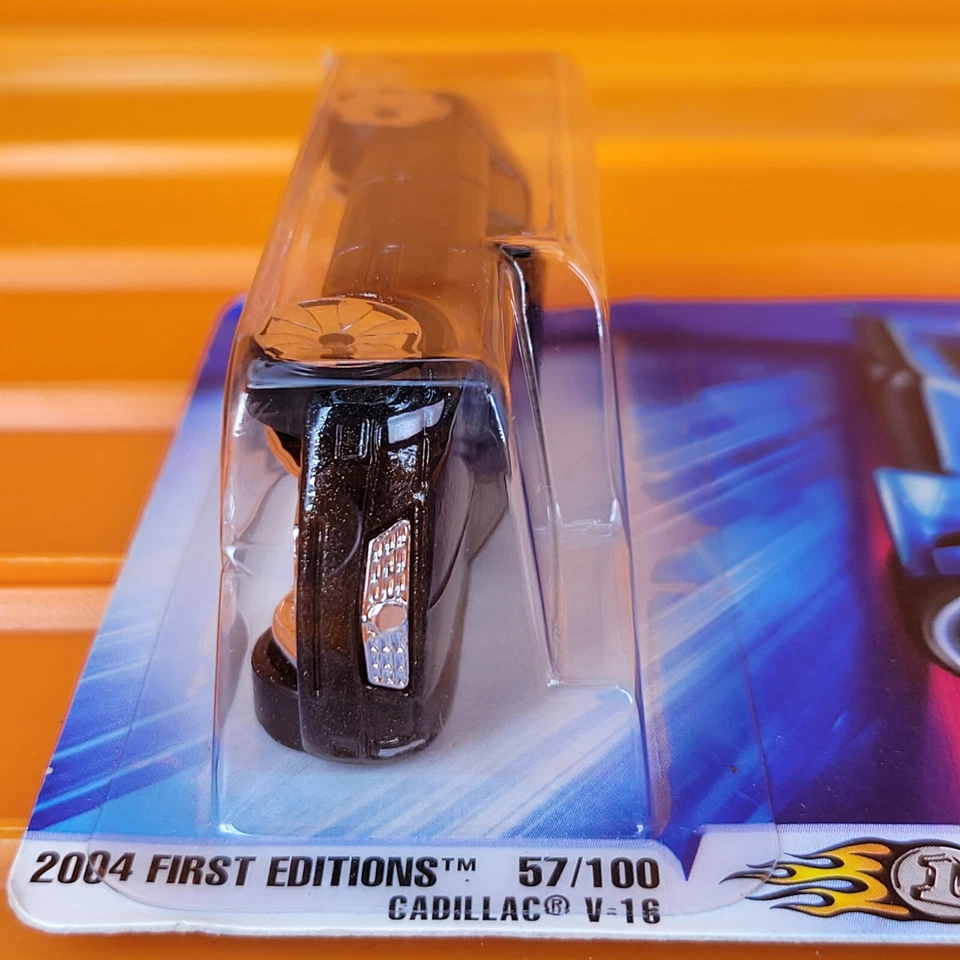 Hot Wheels - 2004 - CADILLAC V-16 (Schwarz) - First Editions 57/100 - 057/212 - Bild 3 von 4