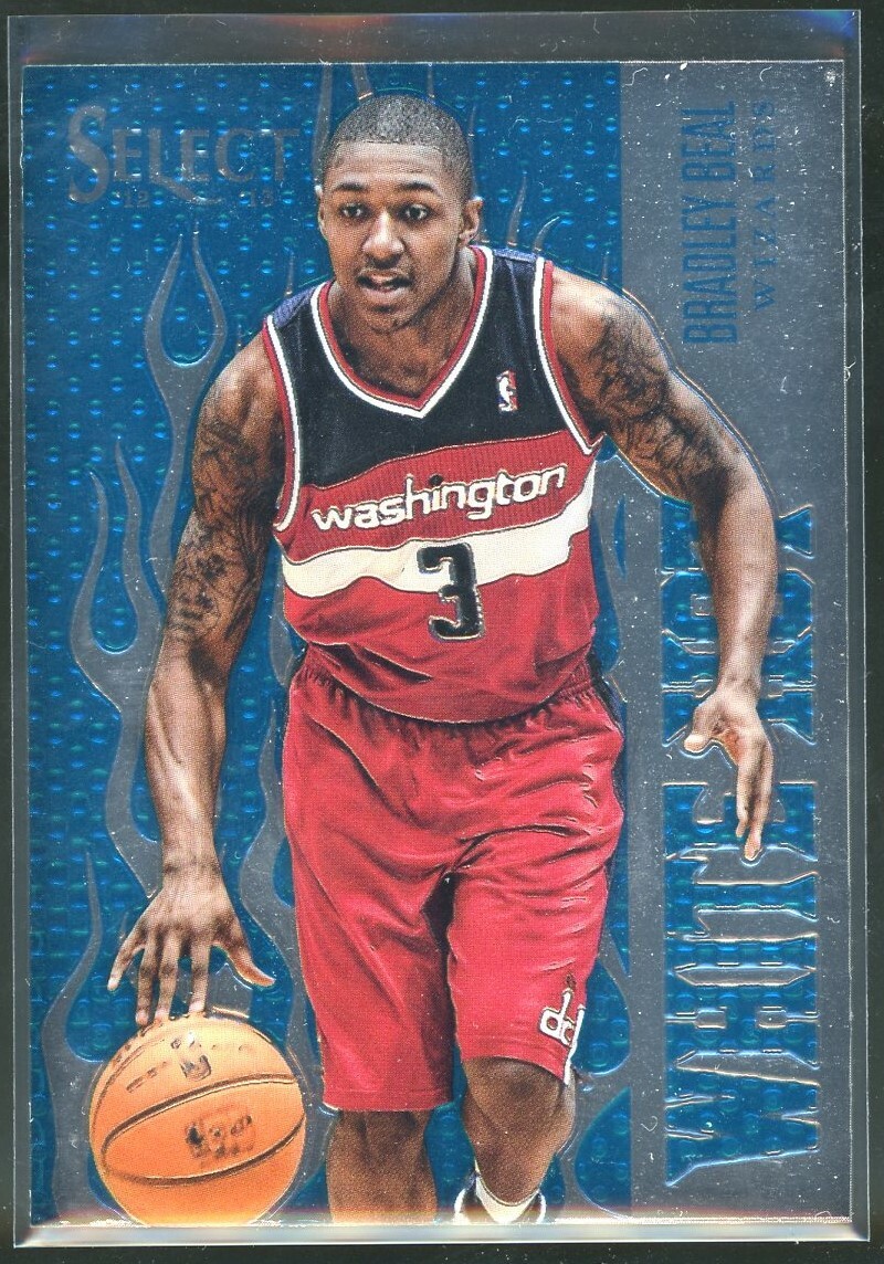 2012 Panini Select Hot Rookies Bradley Beal White Hot RC #7