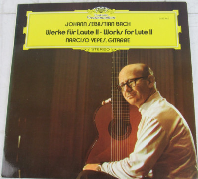 Works for Lute II, Johann Sebastian Bach, Vinyl Records LP