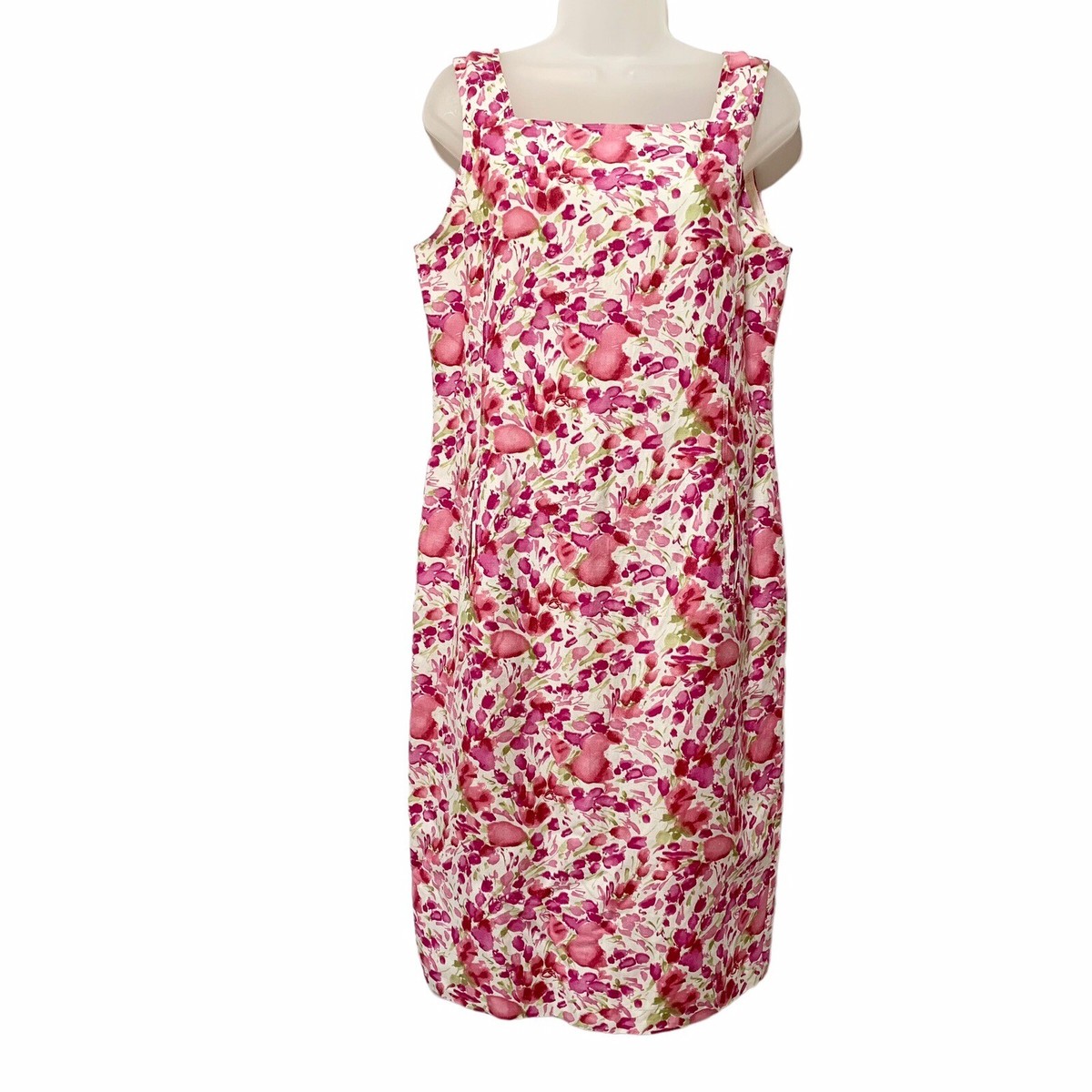 chinese dress ladies Verlaine White Linen Blend Maxi Dress - US 14 main image 0