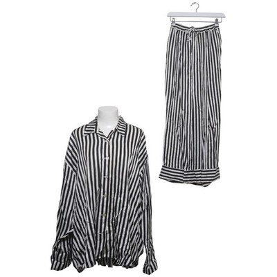 Sleeper, Pyjama, Größe: L, Viskose, Schwarz/Weiß, Streifen #4Ry