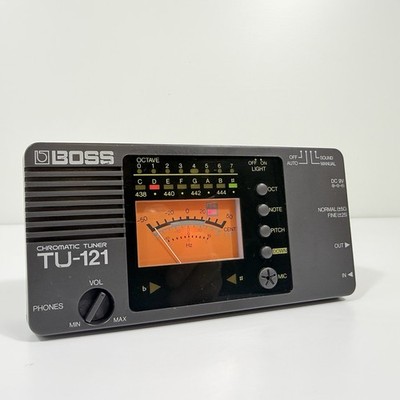 Boss Tuner - TU-121 CHROMATIC TUNER getestet & funktionsfähig mit Koffer +