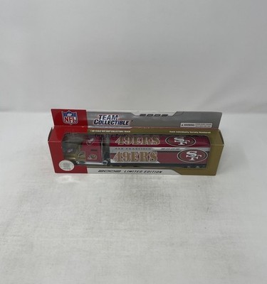 2002 San Francisco 49ers NFL Football 1:80 Scale DieCast Collectors Semi Truck