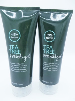 TEA TREE BY PAUL MITCHELL FIRM HOLD GEL 6.8 oz (Lot of 2)