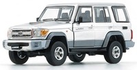 BM Creations Toyota Land Cruiser LC76 Silber RHD MaßStab 1:64 3 Zoll Diecast