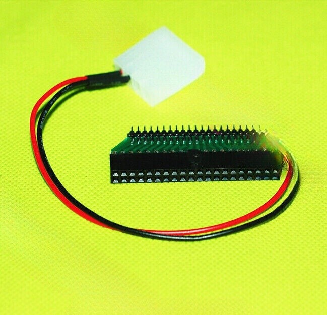 6pcs male 2.5 inch IDE to 3.5 inch male adapter card 44P to 40P 44 pin to 40 pin
