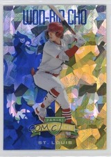 2024 Panini Crusade Crusade Blue Cracked Ice Prizm Won-Bin Cho #81 1j0t