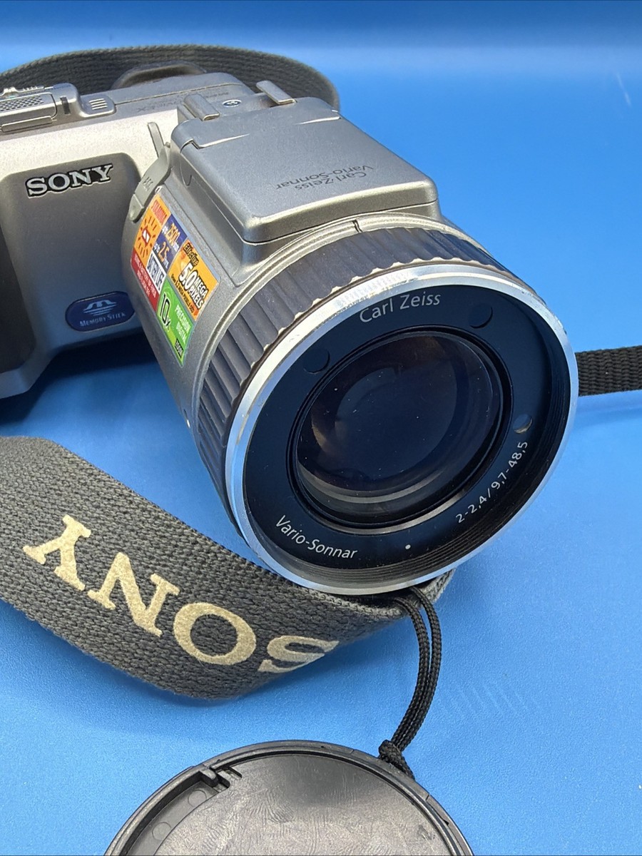 Buy Sony Cyber-shot DSC-F717 4.9MP Digital Camera - Silver online