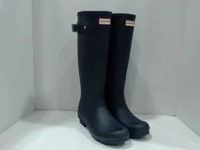 UsedLikeNew - Hunter Womens Original Tall Boots, Navy, US 7 / EU 38 /  UK 5