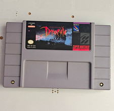 Working Sony Imagesoft Bram Stoker's Dracula Nintendo SNES NTSC-U/C 1992