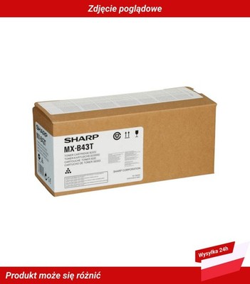 MX-B43T Sharp MX-B427W Wkład z tonerem Czarny