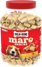 Milk-Bone MaroSnacks Dog Treats, Peanut Butter, 40 Ounce 40 (Pack of 1) 