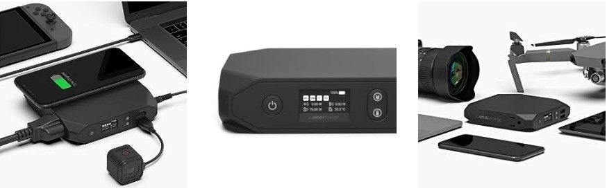 Power Bank Portable Omni 20+Bundle(Omnicharge) Fast,Recharging,Wireless Charging