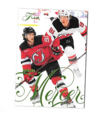 2025-26 Upper Deck Fleer Flair Dawson Mercer GREEN #282/349