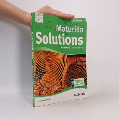 Maturita Solutions. Elementary Student´s book  |  Tim Falla