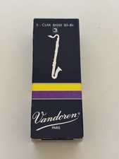 Vandoren Traditional Bass Clarinet Reeds Strength 3 Box of 6