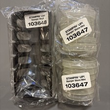 Stampin' Up STACK STORE - 12 Mini Containers Storage Base 103648 NEW