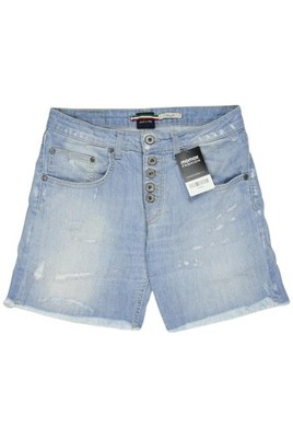 PLEASE Shorts Damen kurze Hose Hotpants Gr. S Baumwolle Hellblau #i97qznd