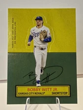 2025 Topps Archives Bobby Witt Jr. #64SU-10 1964 Stand-Ups Insert KC Royals