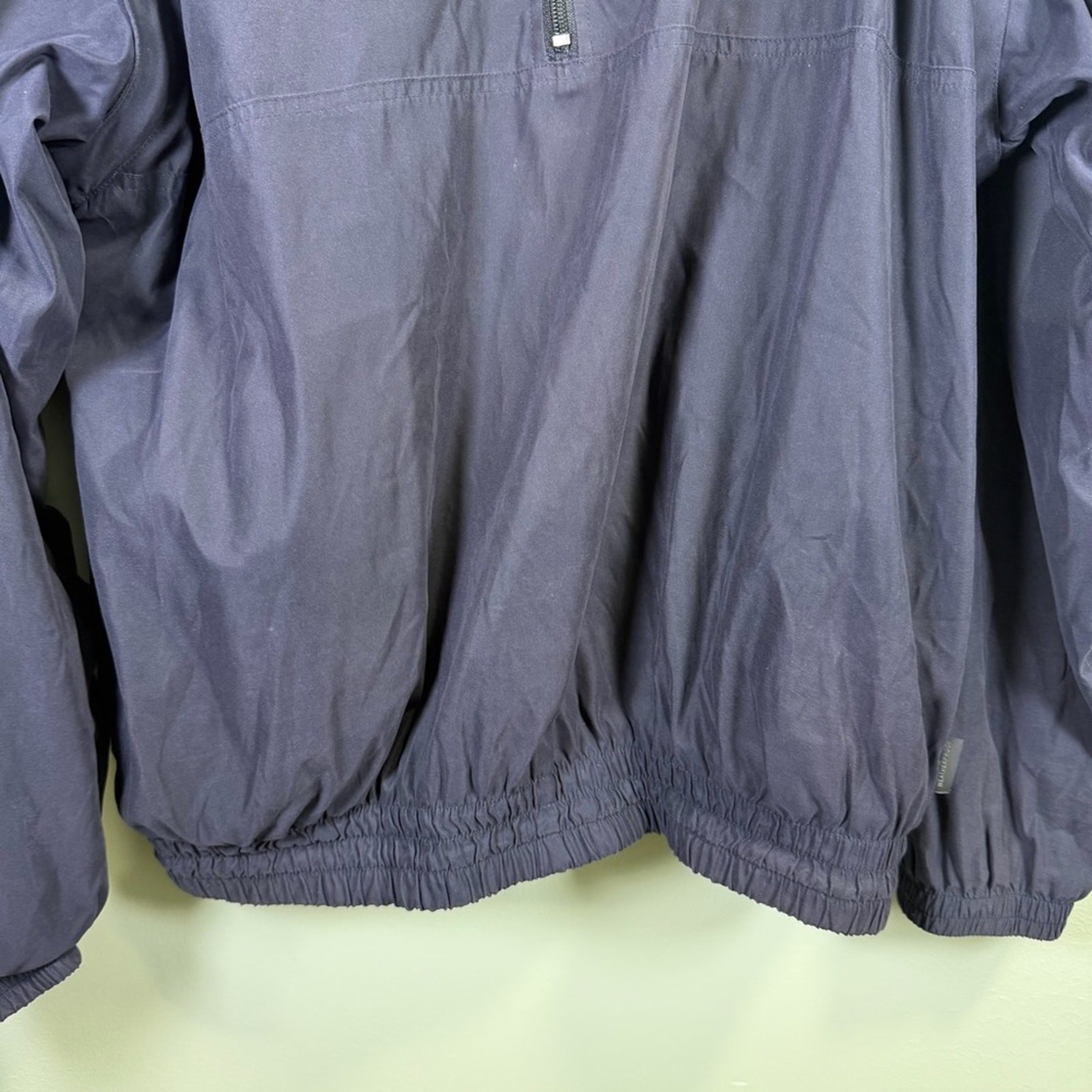 Vtg Weatherproof Performance Navy Jacket with Zip… - image 6