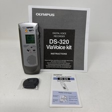 Olympus DS-320 Digital Voice Recorder Medical School Meetings Tested Works Well