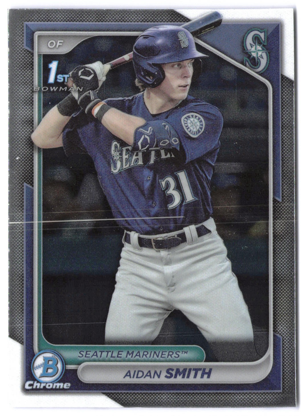2024 Bowman #BCP-45 Aidan Smith Chrome Prospects
