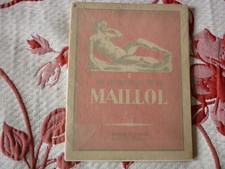 ALBUMS D' ART DRUET   Maillol 24 planches LIBRAIRIE DE FRANCE sculpture art déco