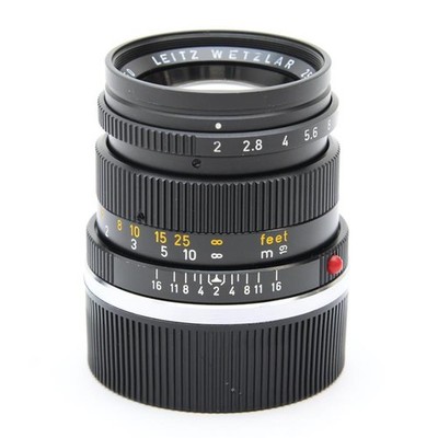 Leica Summicron-M 50mm F/2 *2nd Black #11817 #86 | eBay