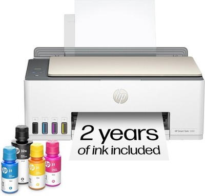HP Smart Tank 5000 Wireless All-in-One Ink Tank Printer, Scanner, Copier with 2