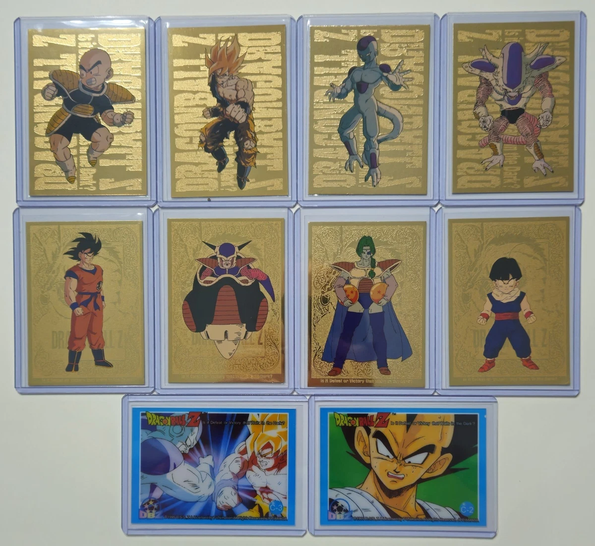 Dragonball Z Gold Cards for sale | eBay