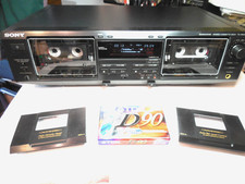jazzed Sony TC-WE435 dual cassette, new belts and new look with plexiglass doors