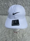 New Nike Dri-Fit White Adjustable Hat In Size M/L — photo 2