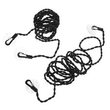 2 Pcs Outdoor Camping Clothesline Portable for Travel Retractable