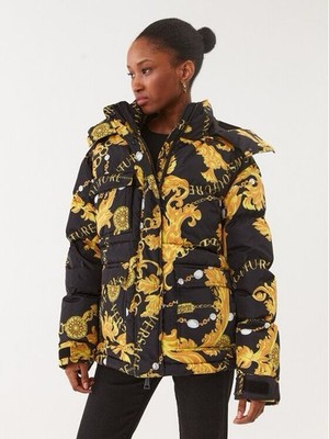 Versace Jeans CoutureDaunenjacke - black/gold