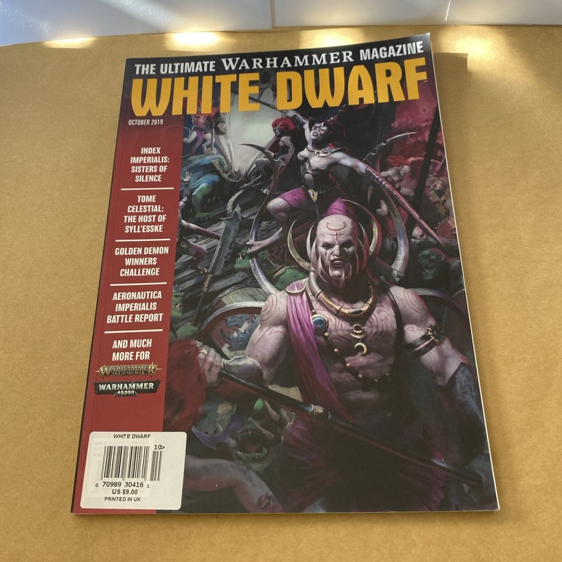 White Dwarf Issue October 2019 - Magazine Warhammer Fantasy / 40k Pre-owned THG