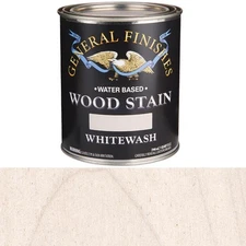General Finishes Water Based Wood Whitewash Stain Quart