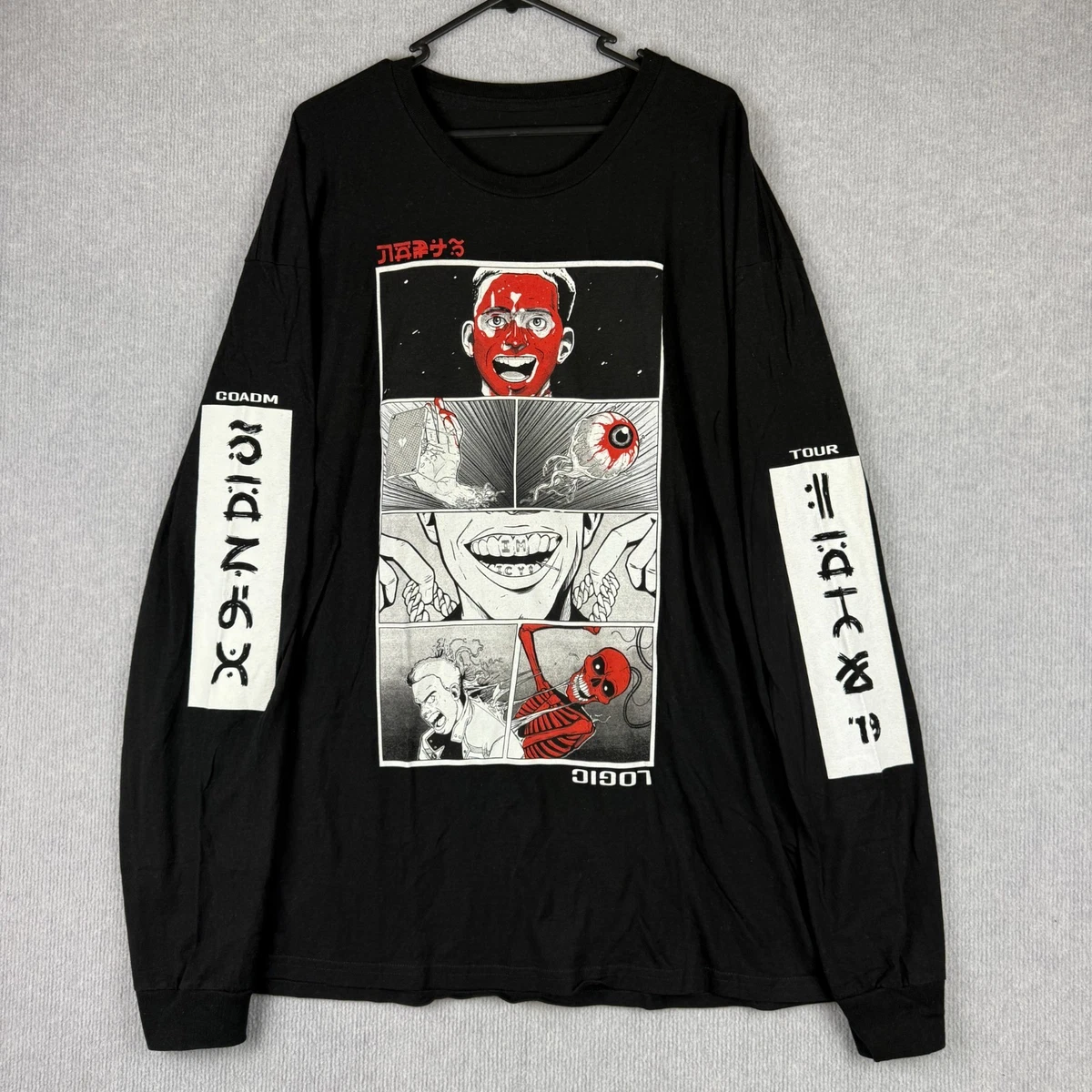 Merchcode MIAMI VICE RETRO - Camiseta Estampada - Black/negro