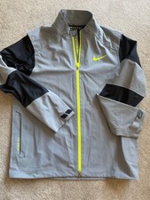 Nike Storm-FIT Rapid Golfjacke Large Grau/Volt Amazing