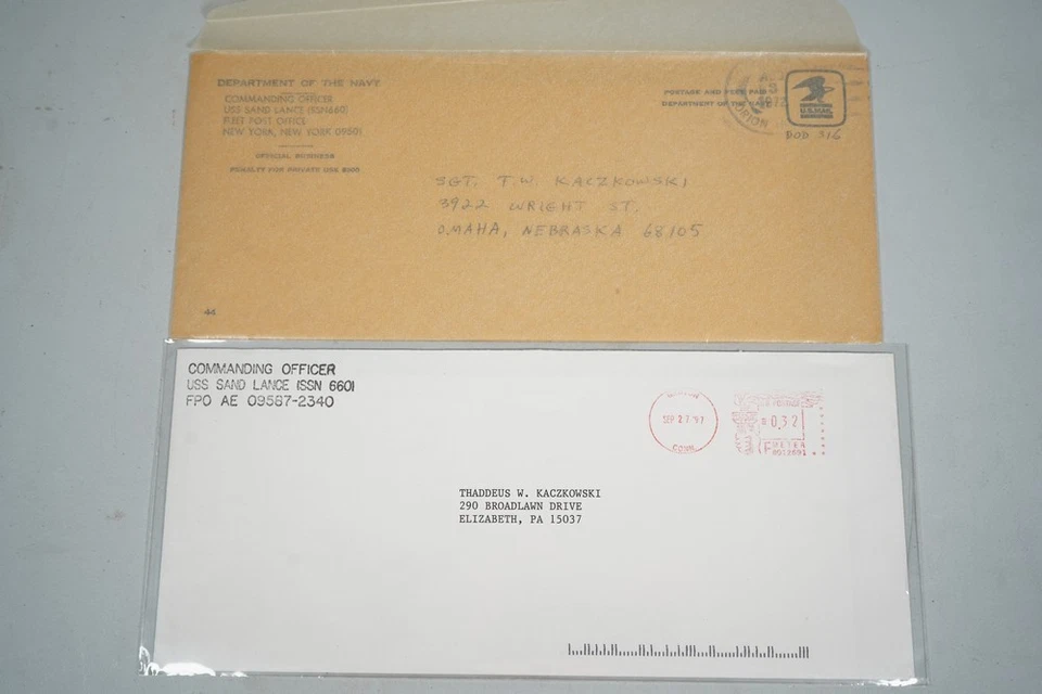 US 1960s-1990s COLLECTION OF 400 + NUCLEAR SUBMARINE COVERS - Image 2 of 4