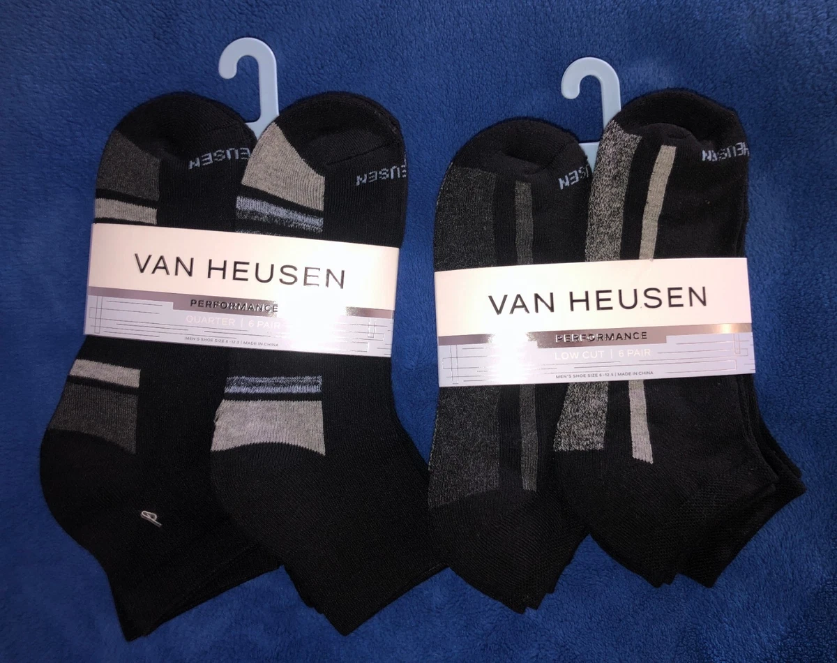 Calcetines De Vestir Van Heusen Para Hombre | Pack De 14 Pares, Suaves Y Elásticos | Absorben Humedad, Tallas 6-12.5