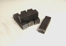 5 pk Hardy tool A36 metal blacksmith anvil steel 1" Solid Square bar 4" 5+lbs   