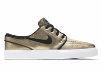 Nike Zoom Stefan Janoski Leather 616470 702 Metallic Gold Black- Uk 7.5 (eur 42 Nike Zoom Stefan Janoski Leather 616470 702 Metallic Gold Black- Uk 7.5 (eur 42