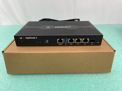Ubiquiti ER-4 EdgeRouter 4 Port Gigabit Router with 1 x SFP Port ...