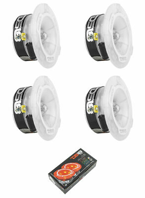 4) NEW DS18 PRO-TW1L 1'' Super Bullet Tweeters 800W 4 Ohm Car Audio TW120 RGB LED
